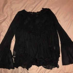 Black Altar’d State Lacey Blouse
